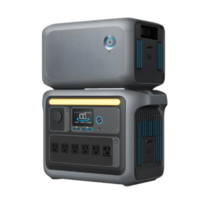 Portable Power Station, PowerHouse with Expansion Battery 2400W