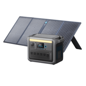 Portable Power Station with Solar Panel 200W Power Supply Solar Panel Set