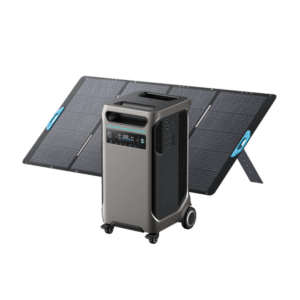 Portable -Generator- Power Station with 400W Solar Panel